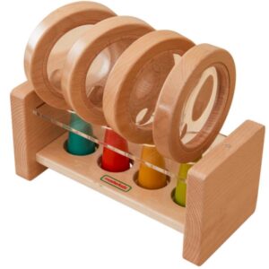 WOOPIE Multifunkcyjna Lampka RGB Głośnik Bluetooth Karaoke Modulator Głosu Karta SD Turkusowa