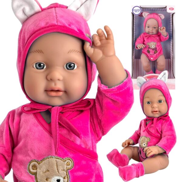 2511202569259c0b27ec9.jpeg WOOPIE ROYAL Lalka Bobas w Ubranku Misio 46 cm