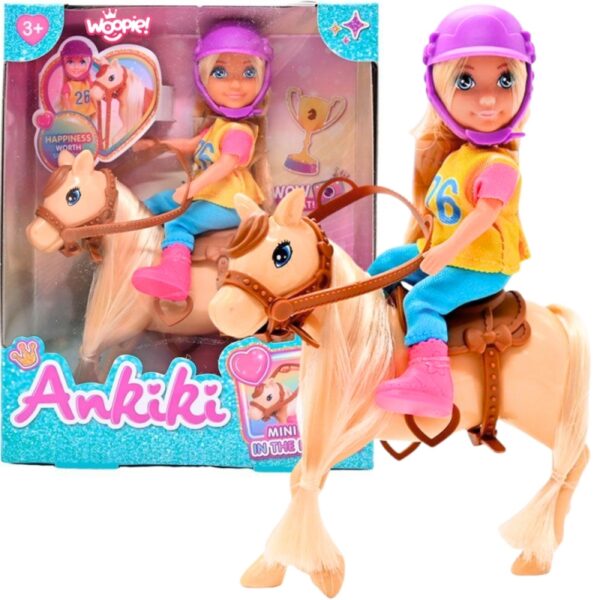 2511202569259c83895eb.jpeg WOOPIE ROYAL Zestaw Laleczka Jeździec z Koniem