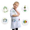 2511202569259d3b8b4d3.jpeg WOOPIE Strój Fartuch Lekarza Doktora Ubranko dla Dzieci do ok. 120 cm