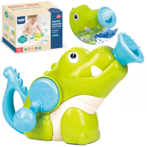 2511202569259d84c79c7.jpeg WOOPIE Pompka na Wodę Zabawka Krokodylek