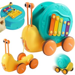 TOOKY TOY Drewniany Chodzik Samochód Mini Warsztat STEM