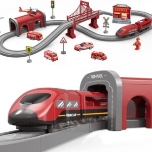 WOOPIE GREEN Drewniany Plac Budowy 5w1 Ruchomy Dźwig XXL Pojazdy Budowlane 13 el. FSC