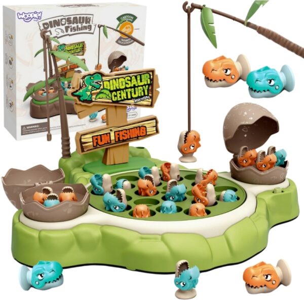 251120256925a31a26cd8.jpeg WOOPIE Gra Łowienie Dinozaurów Rybek 2 Wędki