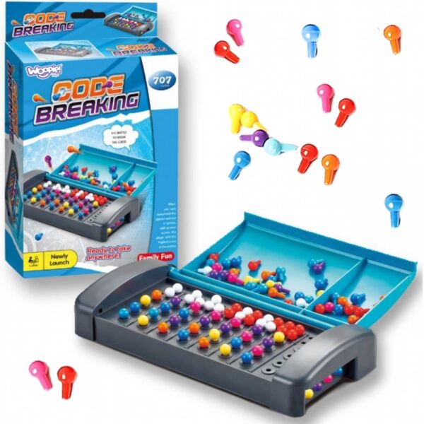 251120256925a3f75628e.jpeg WOOPIE Gra Logiczna Łamacz Kodów Wersja Poręczna