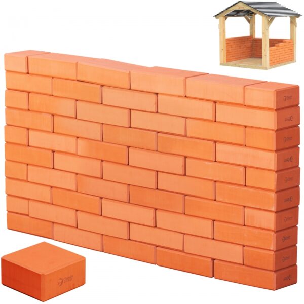 251120256925aa238d577.jpeg CLASSIC WORLD EDU Mega Klocki Konstrukcyjne Cegiełki EVA Miękkie do Budowania 55 szt.