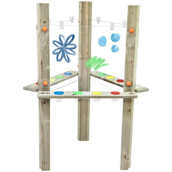 251120256925aa8eb5214.jpeg CLASSIC WORLD EDU Przezroczysta Sztaluga Tablica Akrylowa XXL Centrum Artystyczne 3w1