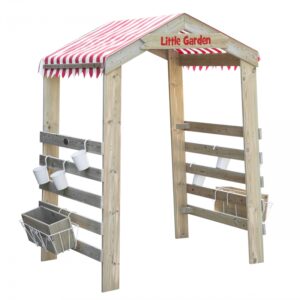 AXI Stół Piknikowy Nick z Ławką i Parasolem oraz Pojemnikami na Wodę/Piasek