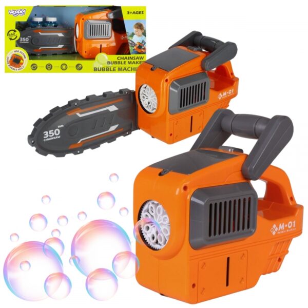 251120256925ac077b738.jpeg WOOPIE Piła Łańcuchowa - Pistolet do Robienia Baniek Mydlanych