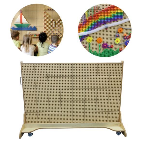 251120256925ad3bd6211.jpeg MASTERKIDZ Wolnostojąca Tablica Naukowa Kreatywna STEM 166 x 125