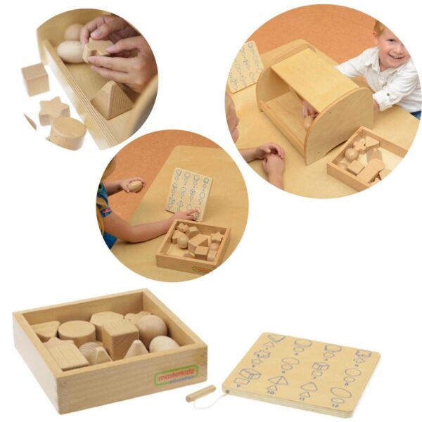 251120256925ad6cdc8d5.jpeg MASTERKIDZ Zgaduj Dotykiem Odgadnij Kształty 12 Elementów