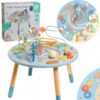 251120256925b62106c83.jpeg CLASSIC WORLD Drewniany Stolik Aktywności "Morskie Życie" Muzyczno Edukacyjny
