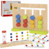 251120256925b786db6c7.png TOOKY TOY Gra Logiczna Układanka na Czas Kolory 30 Wzorów 18 el.