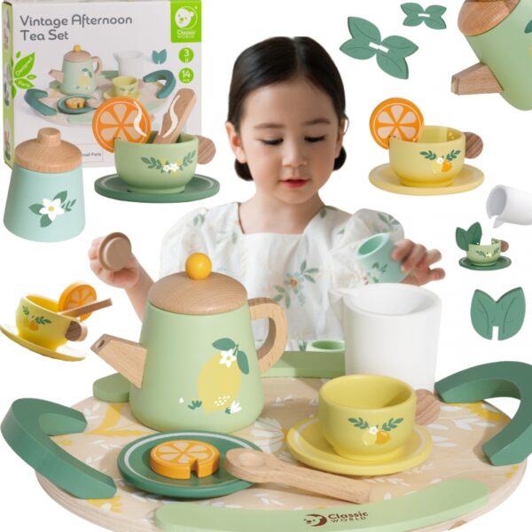 251120256925b86c6a073.jpeg CLASSIC WORLD Drewniany Zestaw do Herbaty 14 el.