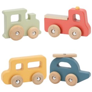 041220256931aa05761f9.jpeg VIGA Zestaw Drewnianych Laleczek Materiałowe Ubranka 4 szt Ciemnoskóre