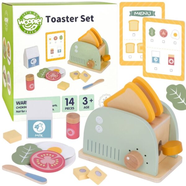 041220256931b268248d4.jpeg WOOPIE GREEN Drewniany Toster Zestaw Śniadaniowy z Akcesoriami 14 el. FSC