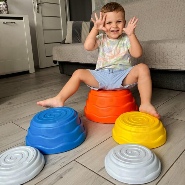 11122025693b040d38a12.jpeg WOOPIE Kamienie Balansujące Sensoryczne Trening Równowagi 5 szt