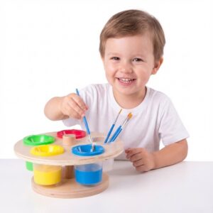 CLASSIC WORLD Deszczownica Tuba z Kuleczkami Czerwona