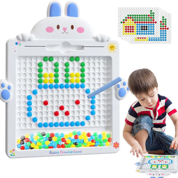 WOOPIE Tablica Magnetyczna Montessori MagPad Królik 2szt.