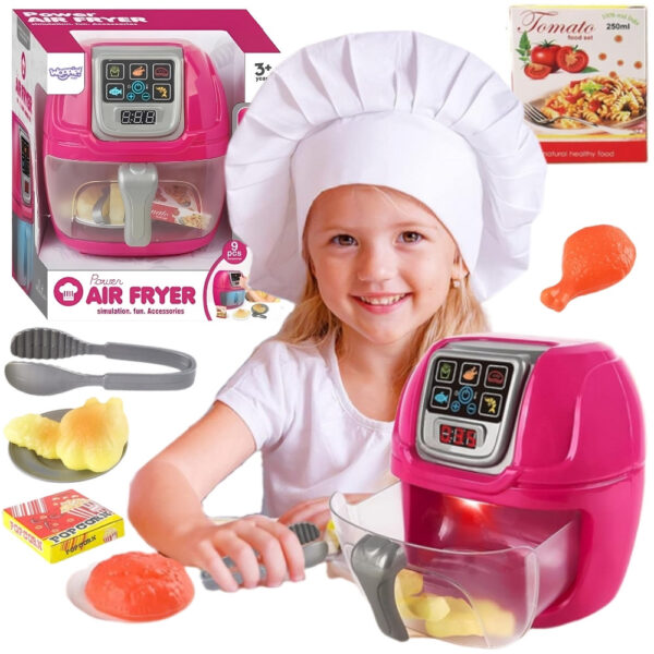 30012026697c584d040ab.jpeg WOOPIE Air Fryer Interaktywna Frytkownica dla Małych Kucharzy