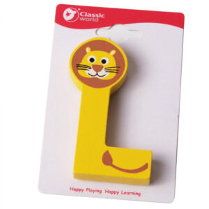 CLASSIC WORLD Drewniana Literka D