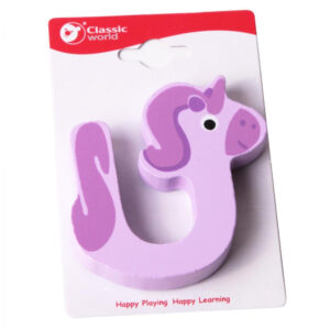 CLASSIC WORLD Drewniana Literka N