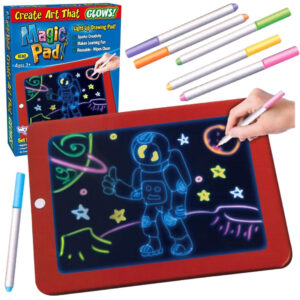 WOOPIE Magiczny Tablet Graficzny do Rysowania Neonowe Kolory