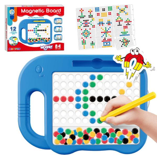 30012026697c5c490845e.png WOOPIE Tablica Magnetyczna dla Dzieci Montessori MagPad Słonik