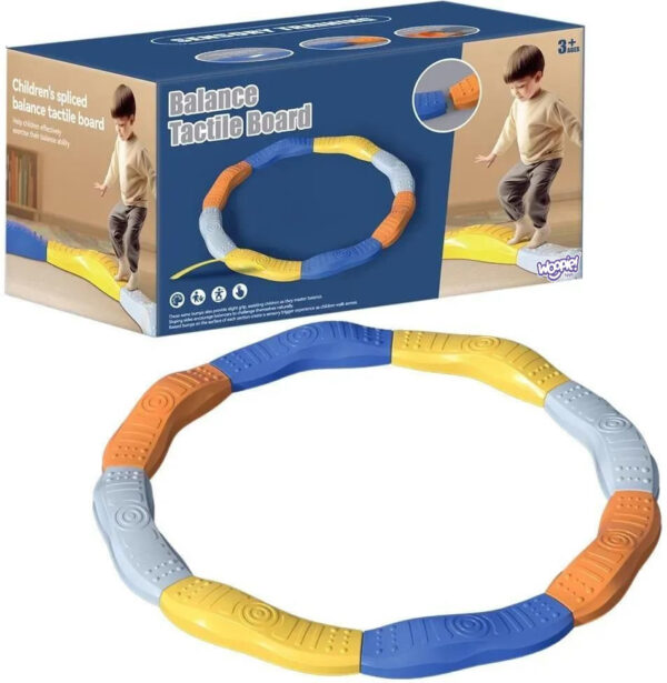 30012026697c5d0020999.jpeg WOOPIE Równoważnia Modułowa Tor Ścieżka Sensoryczna Okrąg