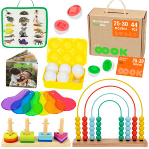 TOOKY TOY Box Edukacyjny 5 w1 Magiczny Ogród Montessori