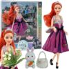 30012026697c5e37cf09c.jpeg WOOPIE ROYAL Lalka Emi Style Fashion 32 cm - Stylowa Księżniczka w Różowej Sukni + Akcesoria