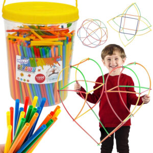 WOOPIE Klocki Konstrukcyjne 3D Zestaw Edukacyjny Tor Kulkowy Kulodrom Wafle 228el.