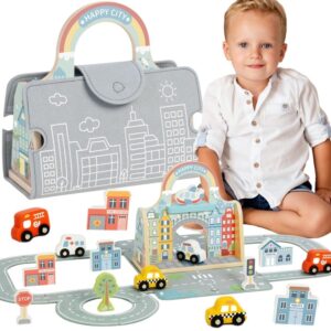 TOOKY TOY Mozaika Drewniana Układanka Montessori
