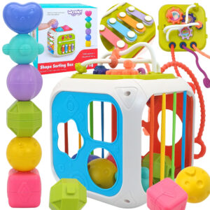 TOOKY TOY Zestaw Mini ZOO Przenośny Zestaw Torba Zwierzęta