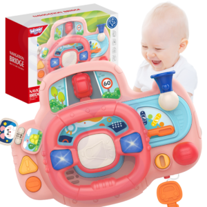 WOOPIE BABY Interaktywne Kluczki Samochodowe z Pilotem Gryzak 2w1