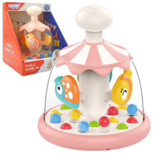 WOOPIE BABY Klocki Sensoryczne Układanka Do Ściskania Dźwięk 12 el.