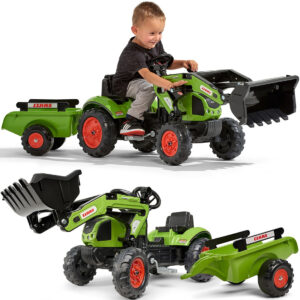 FALK Jeździk Traktor Pchacz Baby Claas Arion 470 z Klaksonem
