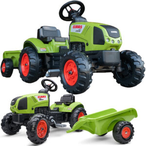 FALK Jeździk Traktor Pchacz Baby Claas Arion 470 z Klaksonem