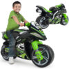 INJUSA Jeździk Pchacz Motor Biegowy Winner 750 Jeździk Kawasaki Ninja – Sportowy Motor Dla Dzieci