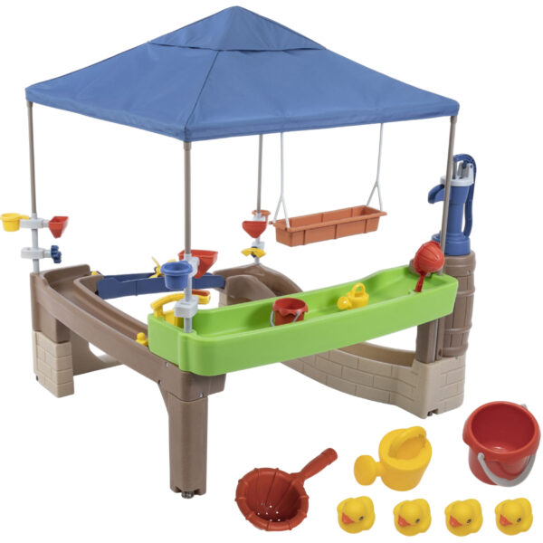 30012026697c71255237b.jpeg STEP2 Wodne Centrum Zabawy Pompą i Baldachimem Pump & Splash Shady Oasis