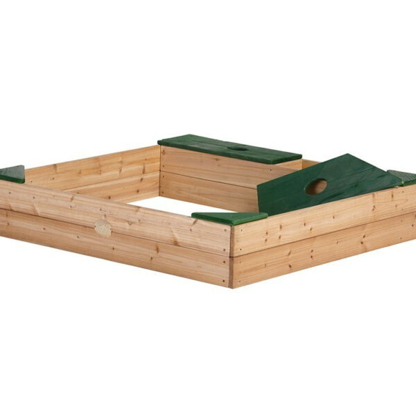 30012026697c724fc0218.jpeg AXI Drewniana Piaskownica + Schowek Na Akcesoria + Plandeka