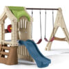 STEP2 Wieża z Huśtawkami Plac Zabaw zjeżdżalnia