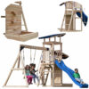 30012026697c742fc88e2.jpeg AXI Drewniany Duży Plac Zabaw Huśtawki Zjeżdżalnia Wieża + Piaskownica
