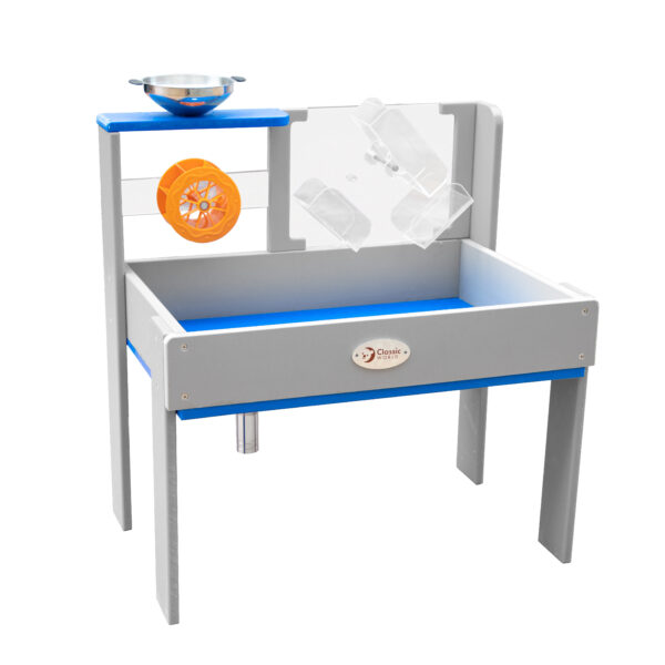 30012026697c753644f3b.jpeg CLASSIC WORLD EDU Stolik Wodny Zestaw Doświadczalny 2w1 do Piasku i Wody