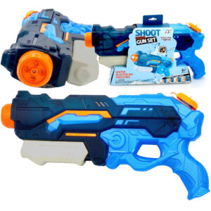 WOOPIE Pistolet do Robienia Baniek Mydlanych Dino Niebieski