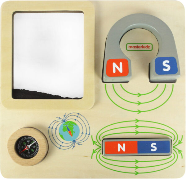 30012026697c770c37986.jpeg MASTERKIDZ Zabawa Magnetyczna Tablica Edukacyjna Kompas Montessori