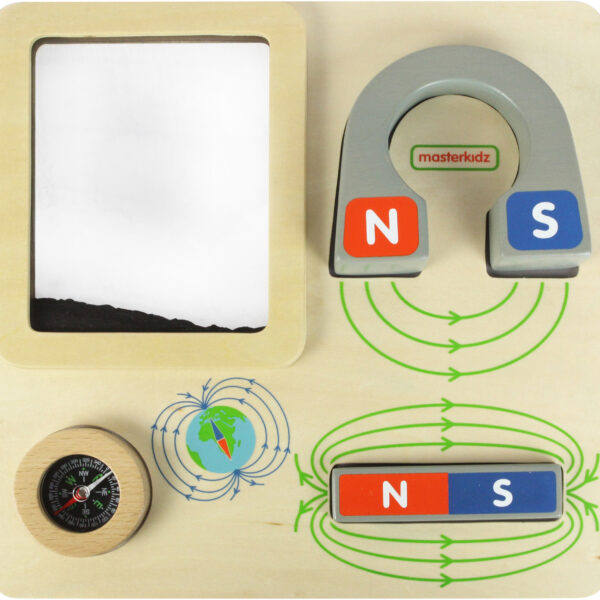 30012026697c770c37986.jpeg MASTERKIDZ Zabawa Magnetyczna Tablica Edukacyjna Kompas Montessori