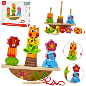 TOOKY TOY Tablica Manipulacyjna Zamki Zębatki Sorter Zegar