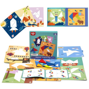 TOOKY TOY Mozaika Drewniana Układanka Montessori