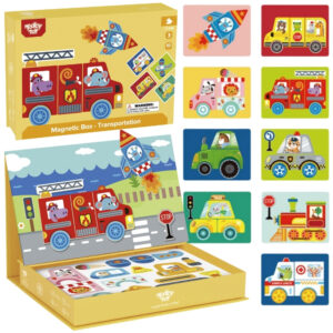 TOOKY TOY Tablica Manipulacyjna Zamki Zębatki Sorter Zegar